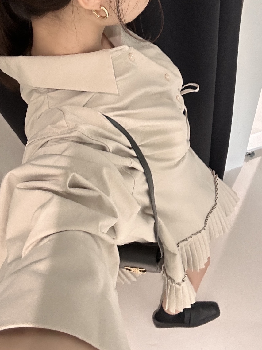 ME MO韓國直郵東大門代購女裝新品24秋冬職業人氣連衣裙ME MO連衣裙